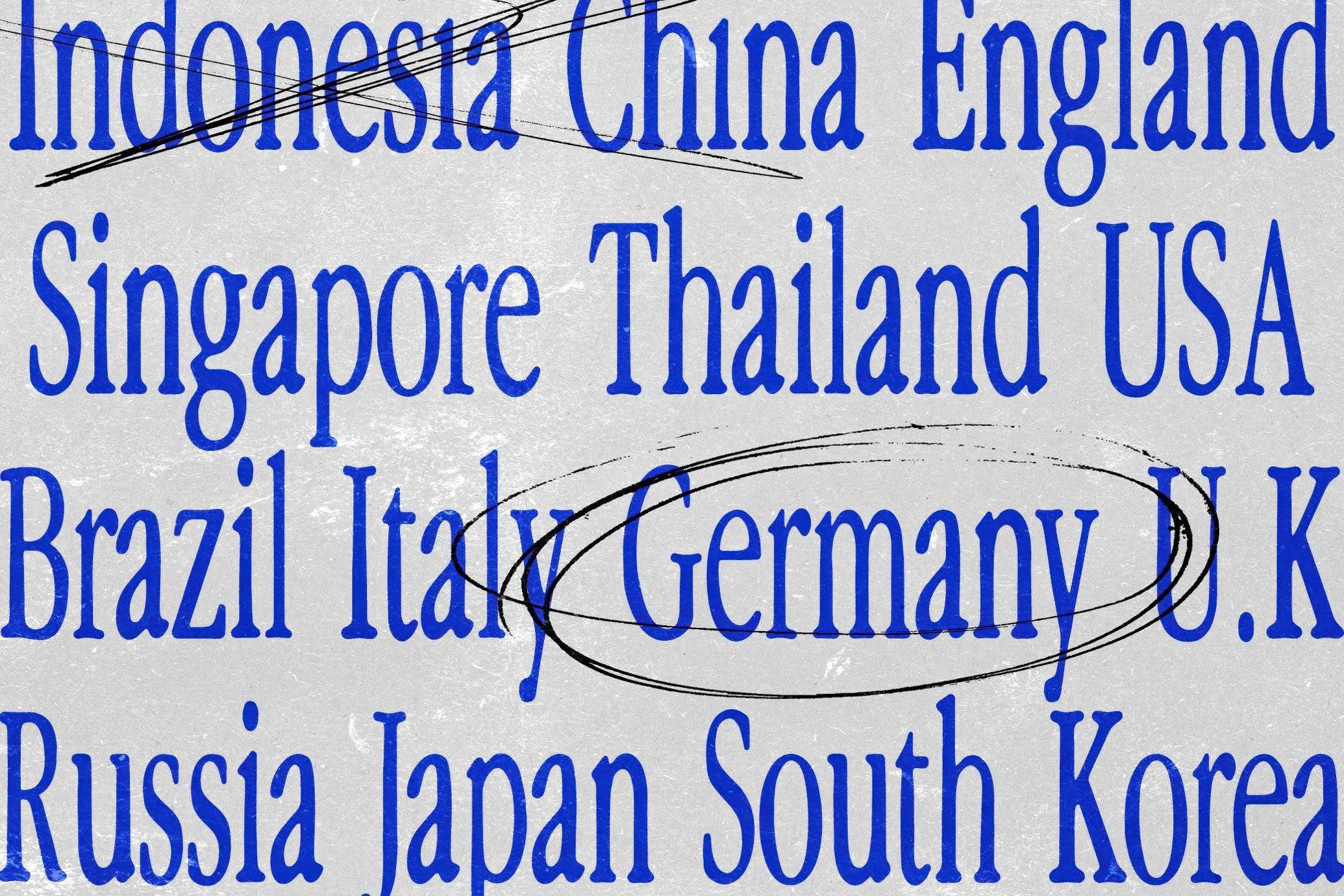 复古未来主义衬线字体 Grander：海报与杂志排版设计首选 Display Serif