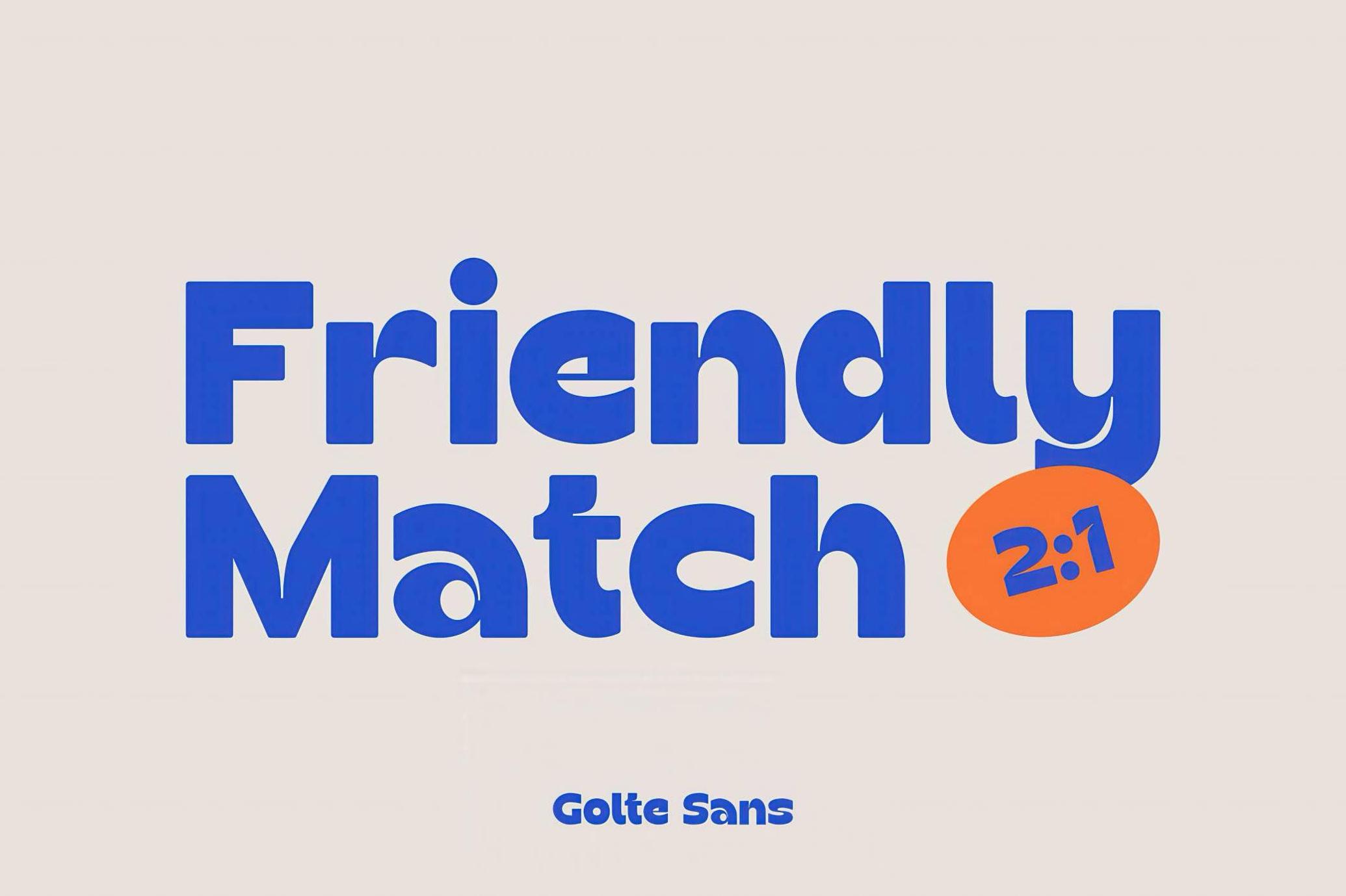 Golte Font:70年代复古粗犷无衬线英文字体,创意产品包装与海报排版设计利器